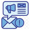 Spam Digital Marketing Email Icon