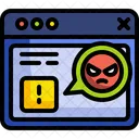 Spam Alert Block Website Icon