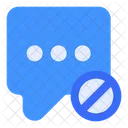 Spam Chat Inbox Message Icon
