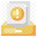 Spam Document  Icon