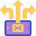 Online-Mail-Richtung  Symbol