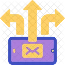 Online Mail Direction  Icon
