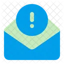 Spam Warning Message Icon