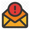 Spam Warning Message Icon