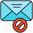 Spam Mail Mail Block Block Mail Icon