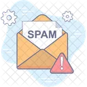 Spam Cyber Security Icon