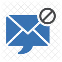 Spam Email Ban Icon