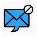 Spam Email Ban Icon