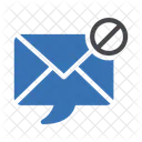 Spam E Mail Sperre Symbol