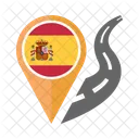 Spanien Flagge Symbol