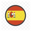 Spanien Spanien Flagge Landesflagge Symbol