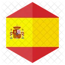 Spanien Land Flagge Symbol