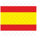 Spanien Land Flagge Symbol