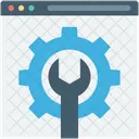 Spanner Web Options Icon