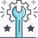 Spanner Wrench Repair Tool Icon