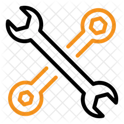 Spanner And Wrench  Icon