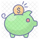 Sparen Sparschwein Geld Symbol