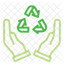 Sparen Und Recyceln Symbol