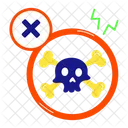 Shock Danger Hazard Symbol Spark Danger Icon