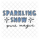 Winter Snowflake Weather Icon
