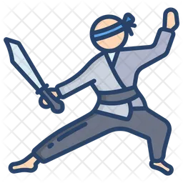 Luta de espada ninja  Icon