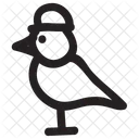 Sparrow Bird Fly Icon