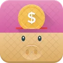 Sparschwein Bank Sparen Symbol