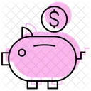 Sparschwein Sparschwein Bank Symbol