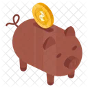 Sparschwein Penny Bank Geldansammlung Symbol