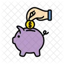 Sparschwein Sparschwein Bank Symbol