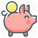 Sparen Sparschwein Geld Symbol