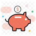 Sparschwein Geld Sparen Sparschwein Symbol