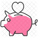 Sparschwein Spardose Sparbuchse Symbol