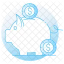 Sparschwein Geld Sparen Sparschwein Symbol