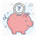 Sparschwein Spardose Geldkasse Symbol