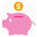 Schwein Geld Finanzen Icon