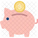 Sparschwein Bank Geld Symbol