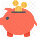 Sparschwein Bank Geld Symbol