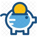 Sparschwein Bank Geld Symbol