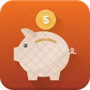 Sparschwein Bank Sparen Symbol