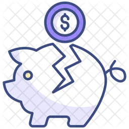 Sparschwein-Crash  Symbol