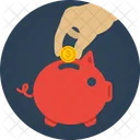 Schweinchen Bank Finanzen Icon