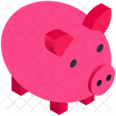Geschaft Finanzen Sparschwein Symbol