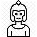 Spartan Warrior Ancient Greece Icon