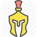 Spartan Helmet Fight Icon