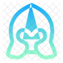 Spartanischer Helm Symbol