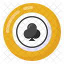 Casino Munze Pik Munze Pokerchip Symbol