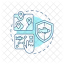 Fisheries Management Fishing Quota Marine Protected Areas Icon