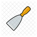 Spatula Scraper Construction Icon