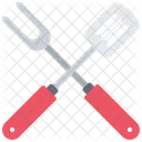 Spatula Fork Cooking Icon